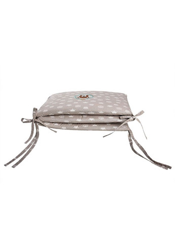 Бортик защитный в кроватку ТM 198х42 см хлопок корона беж (08-13737*002) PAPAELLA (313594494)