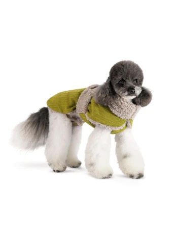 Попона для собак Gigi М фісташковий бежевий 4823082442966 Pet Fashion (386782987)
