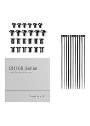 Корпус CH160 Black (R-CH160-BKNGI0-G-1) без БП DeepCool (342331271)