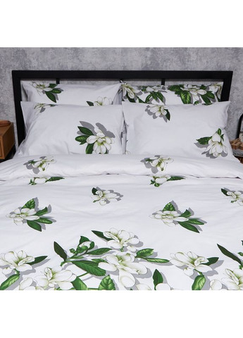 Комплект постельного белья Бязь Gold Люкс «» Двуспальные 175х210 наволочки 4х50х70 (MS-820007463) Moon&Star Wisteria White (356114967)