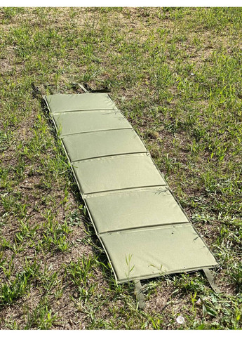 Розкладний каремат на 6 секцій Мультикам Олива МОРНИНГ КЕТ (352168822)