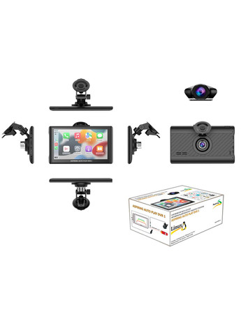 Auto Play DVR 1, Magnet, CarPlay, Android auto Aspiring (360561672)