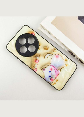 Чехол TPU+PC Prisma Fluffie для Xiaomi Redmi Note 12 4G Luck No Brand (340064025)