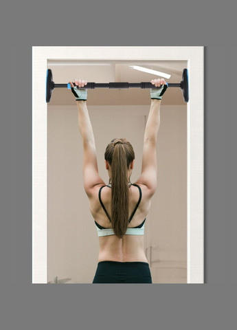 Турнік розсувний ULTRA 66-100 см Black/Blue () 4FIZJO P-5905973400329 (324264797)