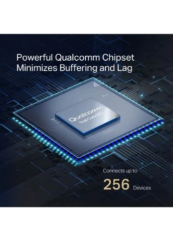 Маршрутизатор AX3000 WiFi 6 3 порта LAN 1 порт WAN черный Mercusys (392285167)