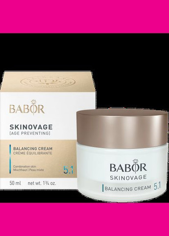 Балансуючий крем SKINOVAGE Balancing Cream для комбінованої шкіри обличчя 50 мл Babor (280265764)
