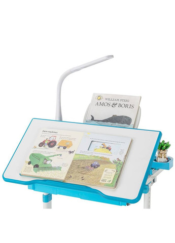 Дитяча парта зі стільцем Bellissima 664х493х540-766 мм Blue FunDesk (353690819)