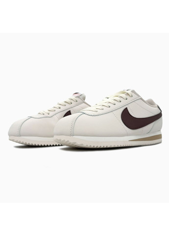 Бежевые демисезонные кроссовки мужские nike cortez beige / brown найк кортез No Brand