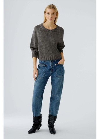 Коричневый демисезонный женский джемпер коричневый джемпер Oui