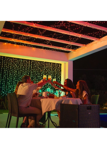 Гірлянда Smart LED Dots Lights RGB 60 IP20 3м кабель прозорий без БР Twinkly (360396343)