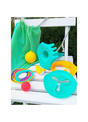 Набір для пляжу Комплект 1 Triplet + Star Fish + Ringo + Plui + Міні Качечка (2000066009014) Quut (323238510)