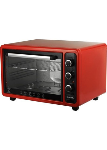 Электропечь AF40-23-Red 40 л красная Asel (365829140)
