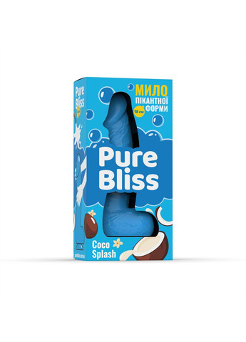 Ароматное мыло пикантной формы Blue Coco Splash (Кокосовое молоко) 18 см Pure Bliss (369609696)
