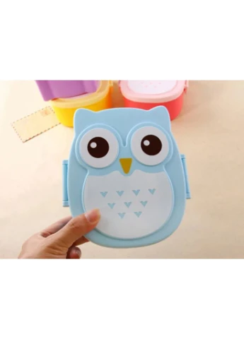 Ланч-бокс детский Bento Совушка 1050 мл пищевой ПП 16x12,9x6,3 см No Brand (400877980)