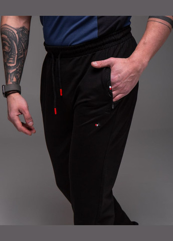 Спортивні штани на манжетах з лого Vakko (323444756)