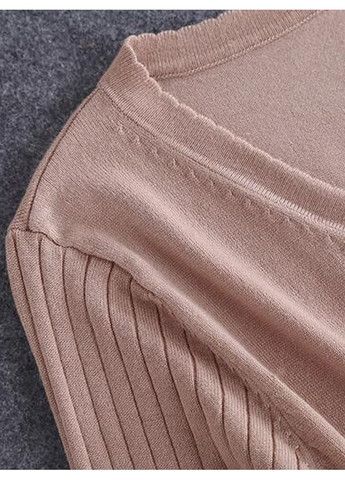 Бежева кежуал сукня-міді плісована трикотажна фіолетовий Number Nine однотонна