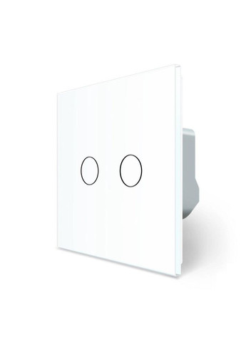 Умный сенсорный выключатель для роллет (VL-FC2NWZ2-2GWP) Livolo (371260492)