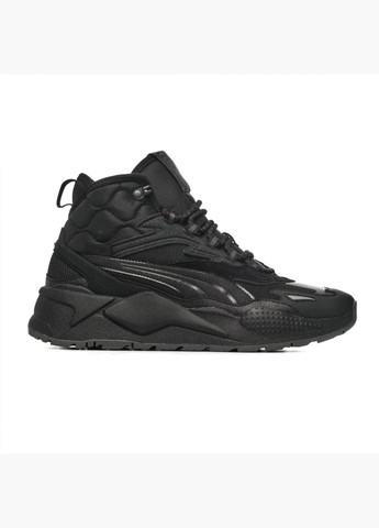 Черные кроссовки мужские rs-x hi black 392718-01 Puma