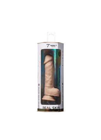 Фалоімітатор Johnny Real Skin Flesh (7in MODEL 1), суперсофт-силікон+Silexpan, діаметр 3,8см Silexd (316087328)