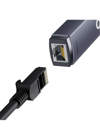 Зовнішня мережева картаадаптер USB-C — RJ45 (LAN) WKQX000201 Baseus (279826461)