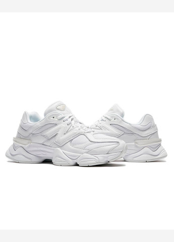 Кросівки жіночі 9060 U9060NRJ весна-літо шкіра текстиль білі New Balance білі всесезони (322712118)