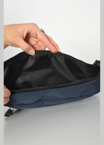 Бананка чоловіча текстильна синього кольору Let's Shop (302370358)