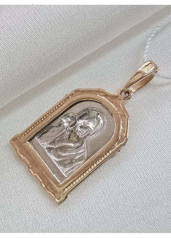 Золотая ладанка иконка «Божья Матерь Казанская» 440592-1п Столична Ювелірна Фабрика (363840202)