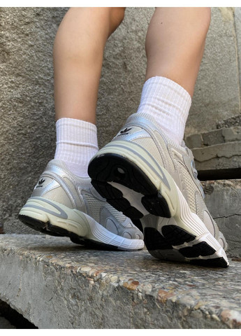 Сірі Осінні кросівки чоловічі adidas astir grey silver адідас No Brand