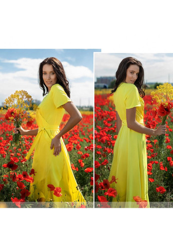 Жовтий сукня Liton