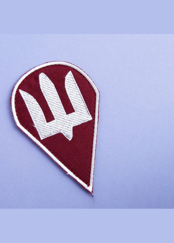 Шеврон на липучці тризуб ДШВ (десантно-штурмові війська) ЗСУ 6,3х9,5 см IDEIA (306459313)