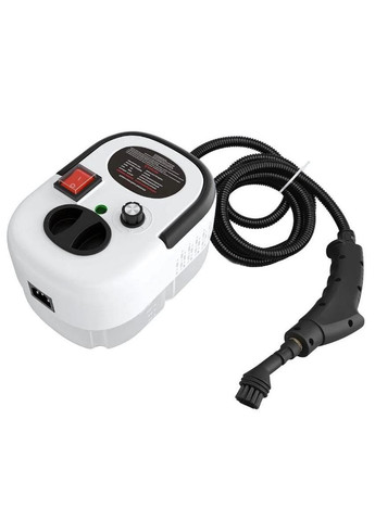 Электрический пароочиститель для дома 2500 Вт с 3 насадками и баком 1,2 л белый No Brand (367056673)