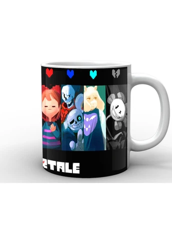 Чашка з принтом Undertale Андертейл постер UT.02.009 Кружка керамічна 0,33 GeekLand (378969042)