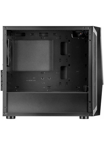 Корпус Fara V1M Pro Tempered Glass без БП (SST-FAV1MB-PRO) Black Silver Stone (360418044)