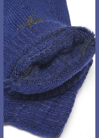 Рукавички дитячі з начісом темно-синього кольору Let's Shop (302660946)