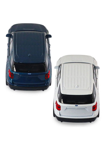 Автомодель — Ford Explorer 2023 (перламутрово-білий, блакитний металік) TechnoDrive (342752948)