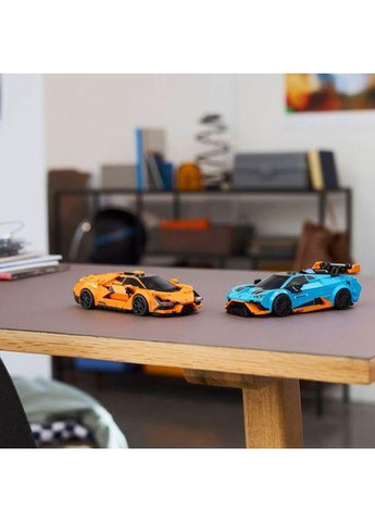Конструктор Speed Champions Lamborghini Revuelto та Huracan STO, 607 деталей, від 10 років (77238) Lego (369941905)