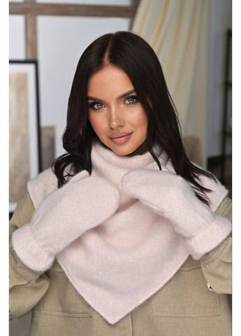 Комплект (бактус, рукавички), колір Світло-рожевий Fashion (365072436)