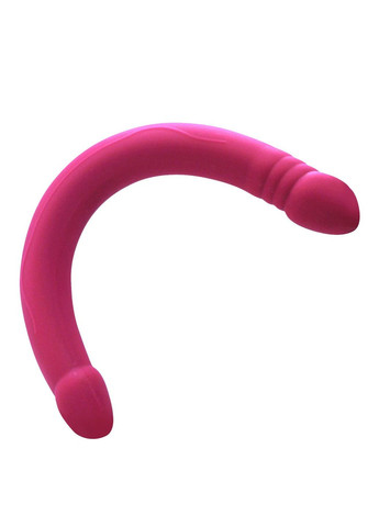 Фаллоимитатор двухсторонний Real Double Do Magenta, диаметр 4 см, длина 42 см Dorcel (369949214)