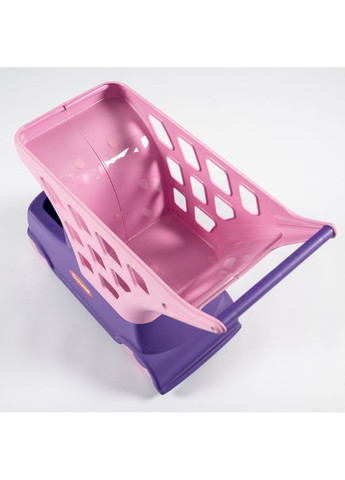 Візок для ляльок і пупсів з кошиком фіолетовий (01540/01) Doloni (365590314)