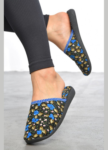 Капці жіночі чорного кольору Let's Shop (304024344)