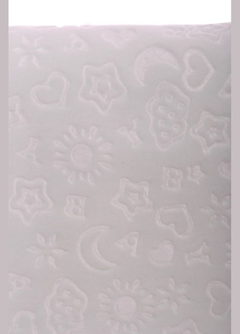 Плед хутряний з візерунком 110*90 см бірюзовий. (28814) BABYKROHA (303924667)