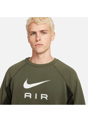 Свитшот мужской M Nsw Air Ft Crew Olive Nike (364662440)