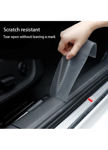 ПРОЗОРА (карбонова 4D 10 см) стрічка з вуглецевого волокна, захист крайки, порог, стайлінг (бухта-3 метри) No Brand (360949320)