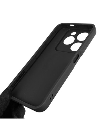 Чехол силиконовый Soft Touch с 3D принтом женским для Spark 20 черный (Полная защита камеры) Tecno (373670826)