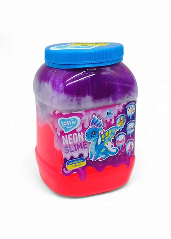 Слайм-антистрес "Lovin: Big slime", фіолетовий+рожевий Окто (294726870)