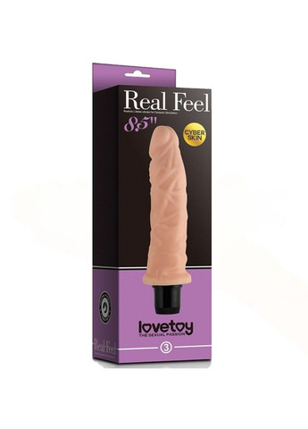 Вібратор з кібершкіри "Real Feel 8.5" Lovetoy (301509985)