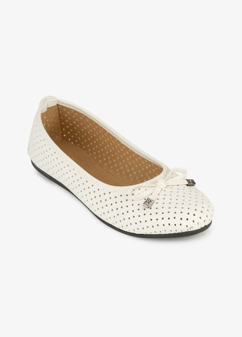 Жіночі балетки жіночі m25-02 shop (2000999141775) Meta | білі (329822810)