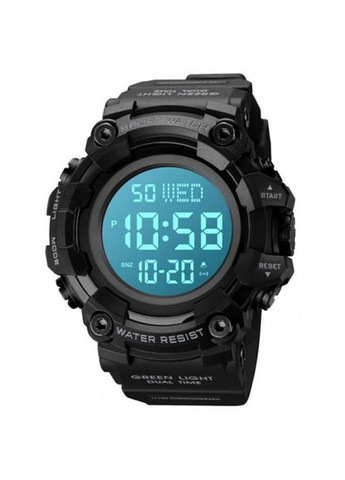 Годинник чоловічий 1968BKBK з підсвіткою Чорний Skmei (323486146)