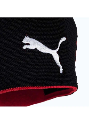 Шапка LIGA Reversible Beanie Черный, Красный Puma (395619706)