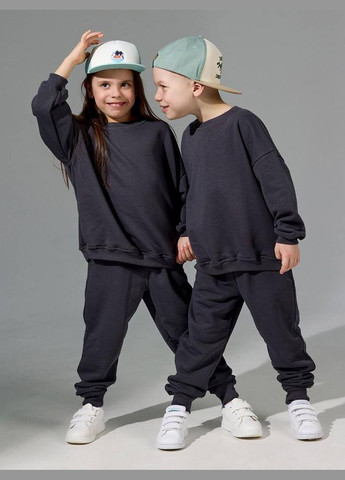 Базовий утеплений дитячий Oversize костюм унісекс! No Brand (316057709)